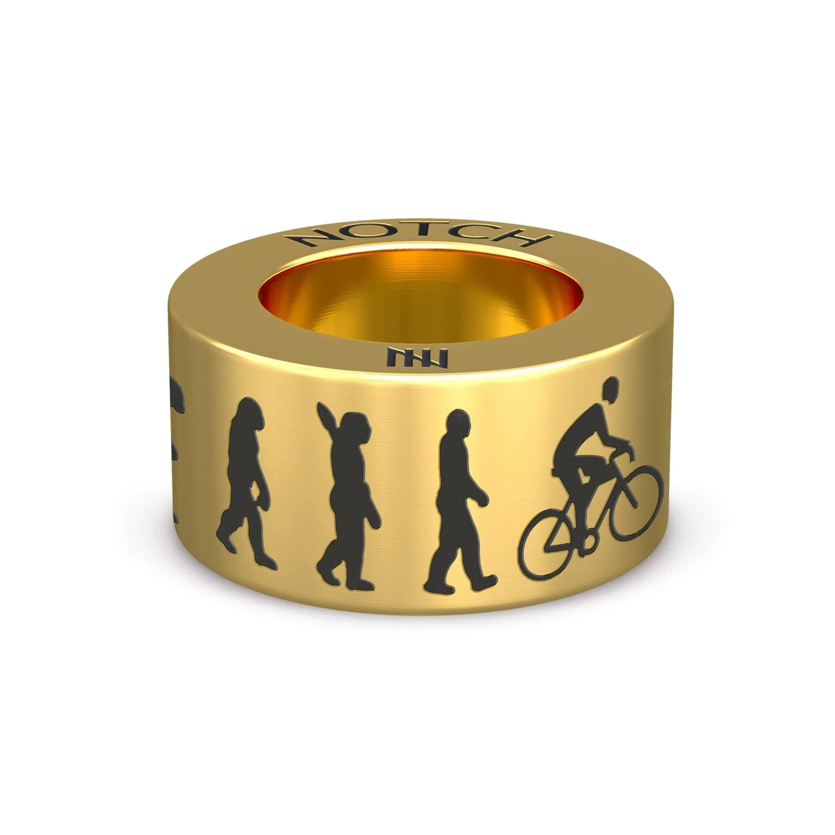 Born To Be...Cyclist Male NOTCH Charm