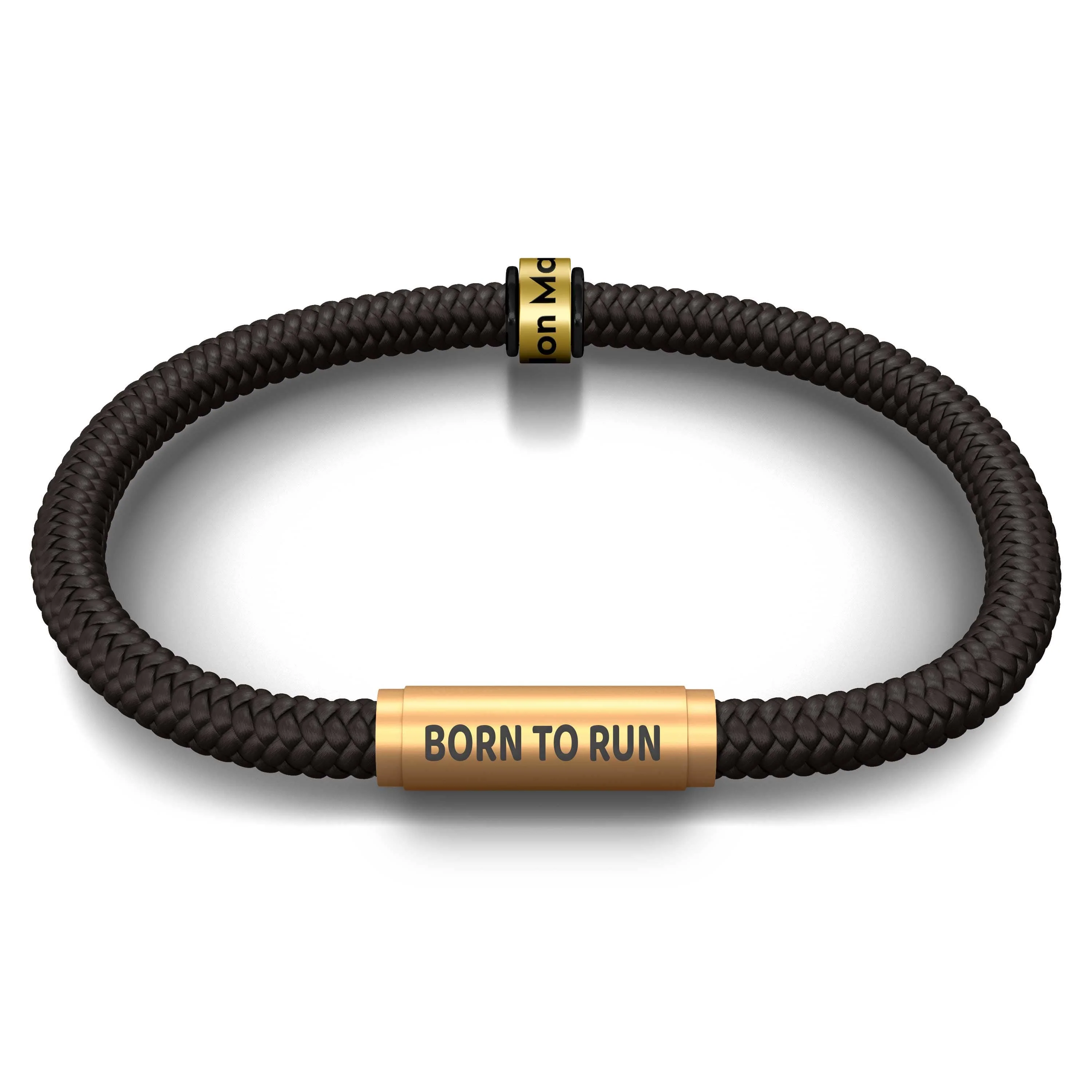 Born To Run Bracelet with Free Marathon Event Notch