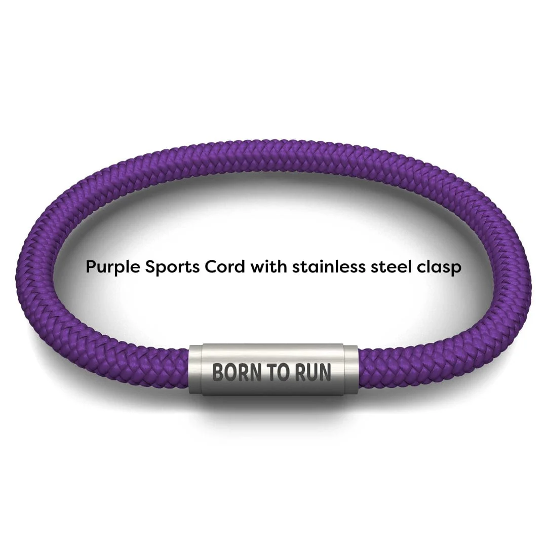 Born To Run Bracelet with Free Marathon Event Notch - Image 2
