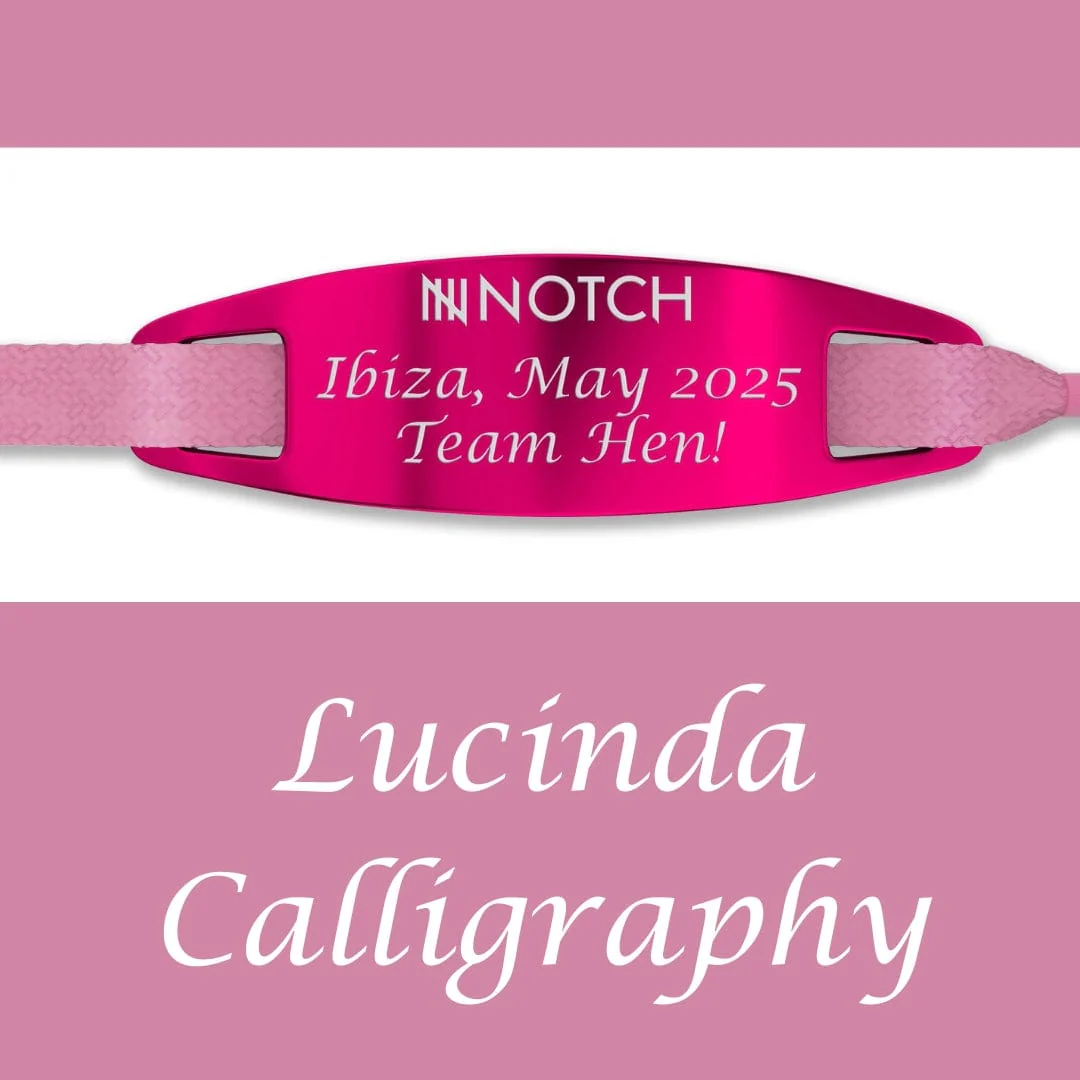 Personalised NOTCH Lace Tag - Image 5