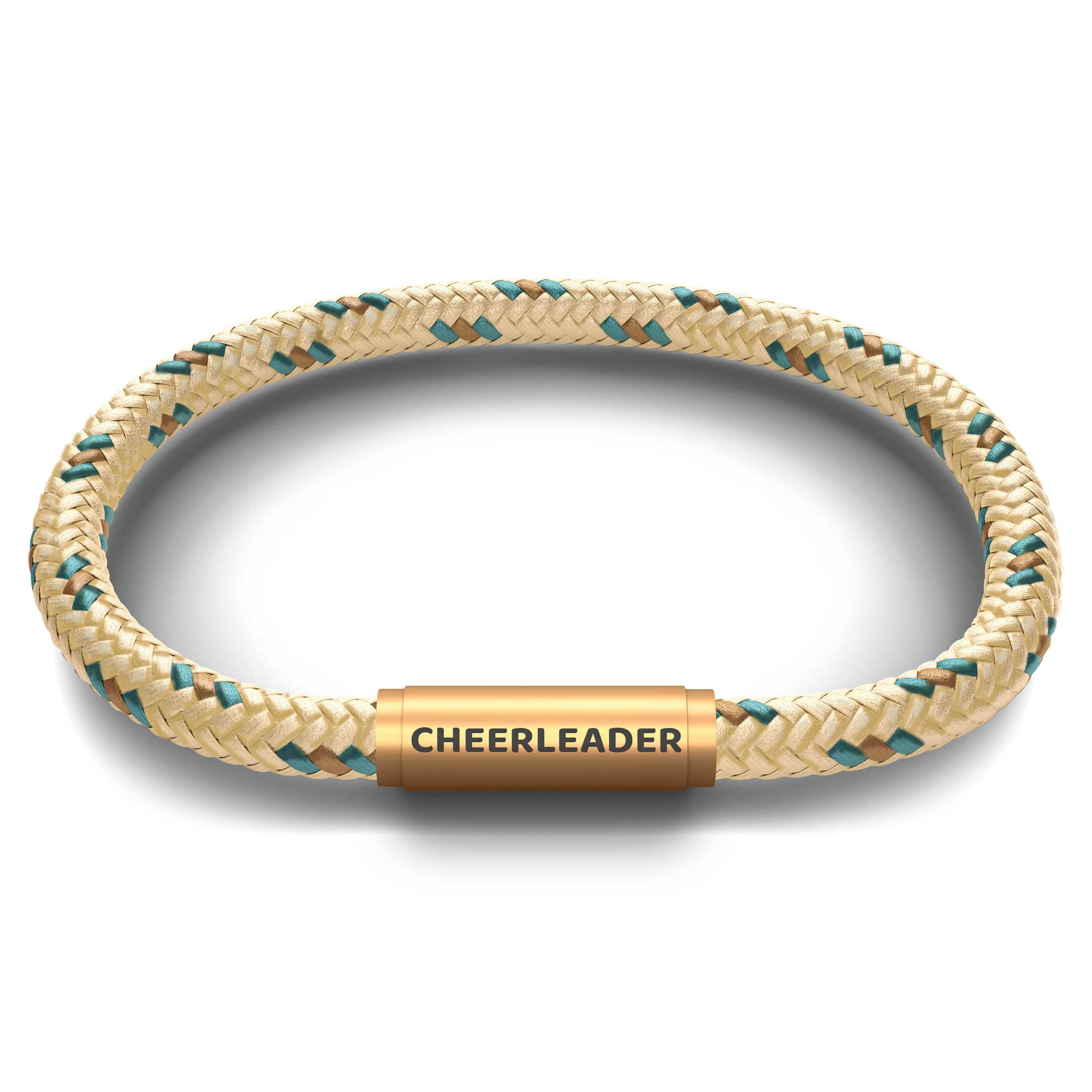 CHEERLEADER NOTCH Bracelet (Creme de la Creme with Brass Clasp) - Image 2
