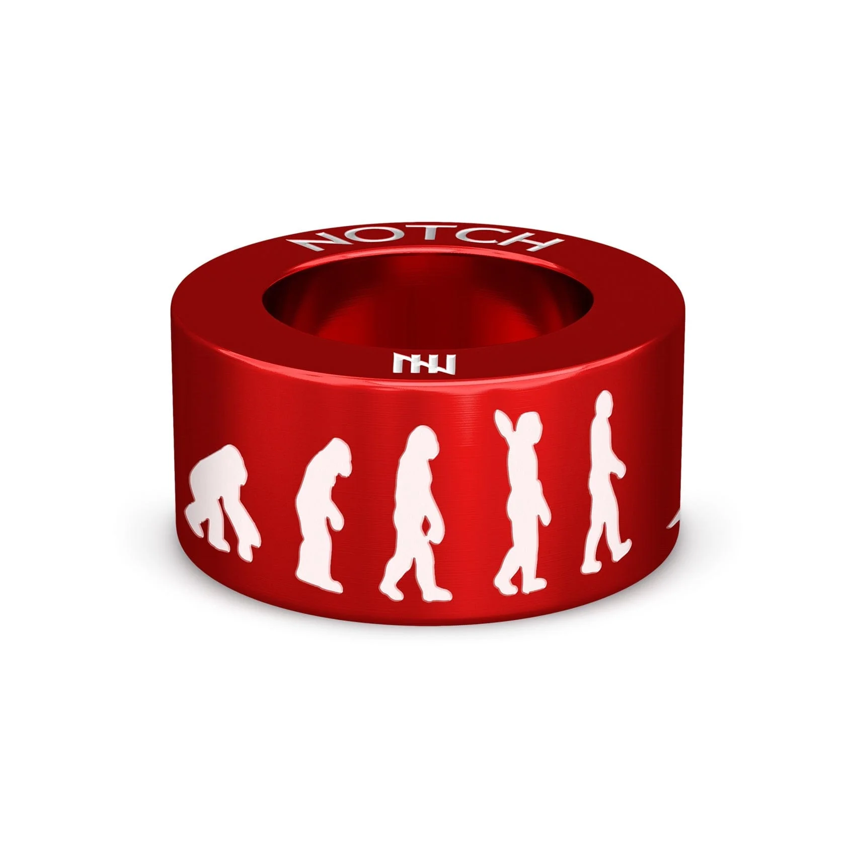 Born To Be...Curling Player Female NOTCH Charm - Image 2