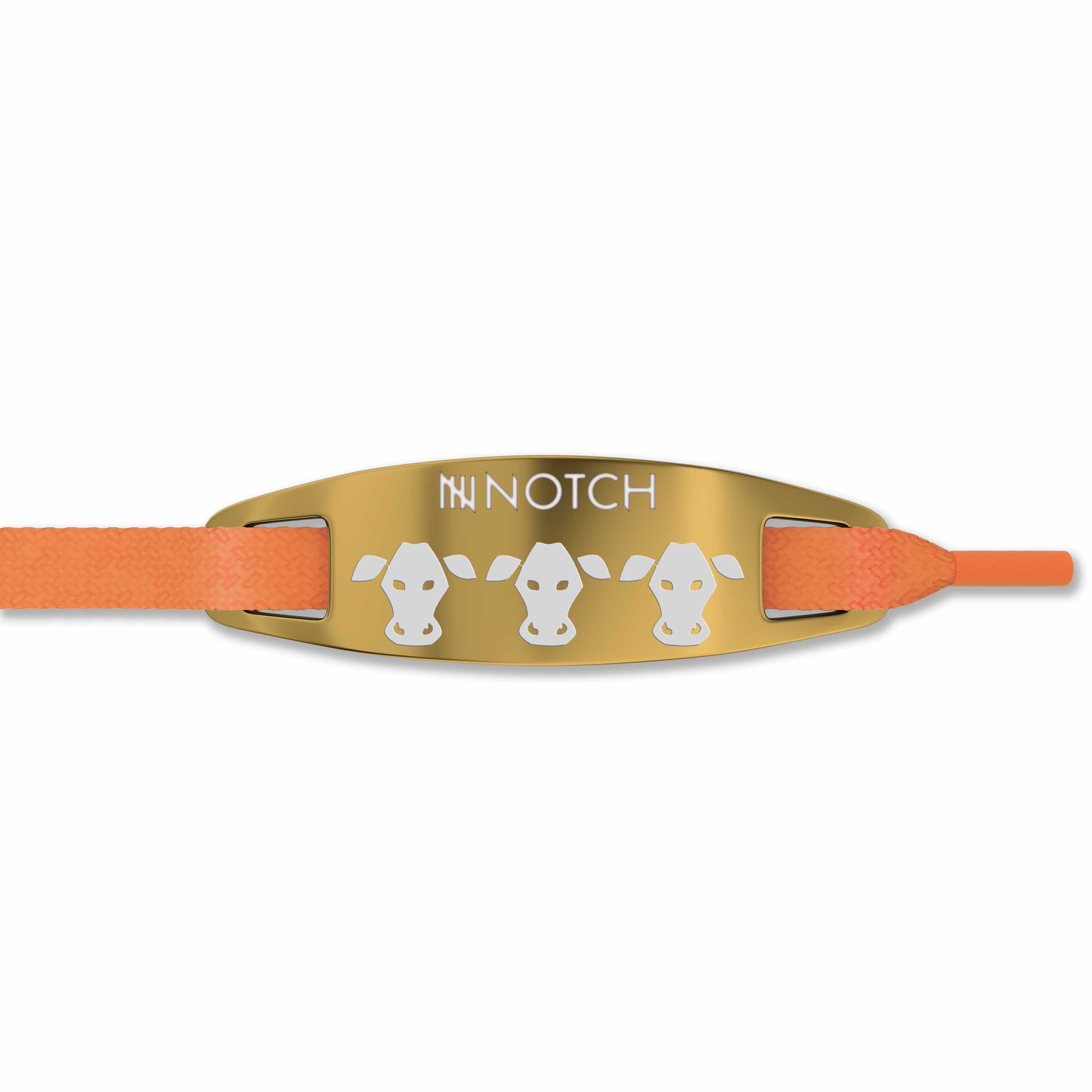 Cow Head NOTCH Lace Tag