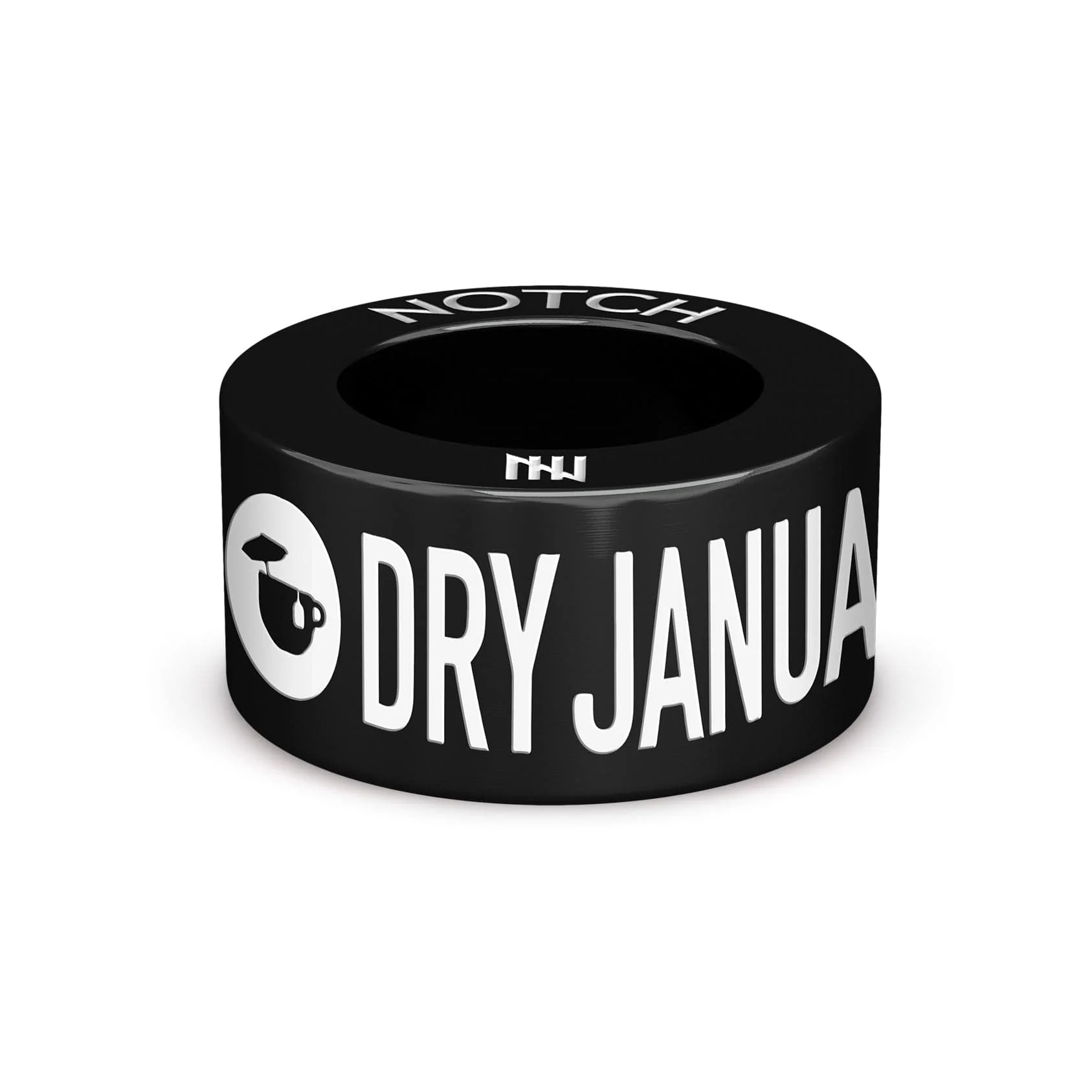 The Dry January® Challenge NOTCH Charm (Black)