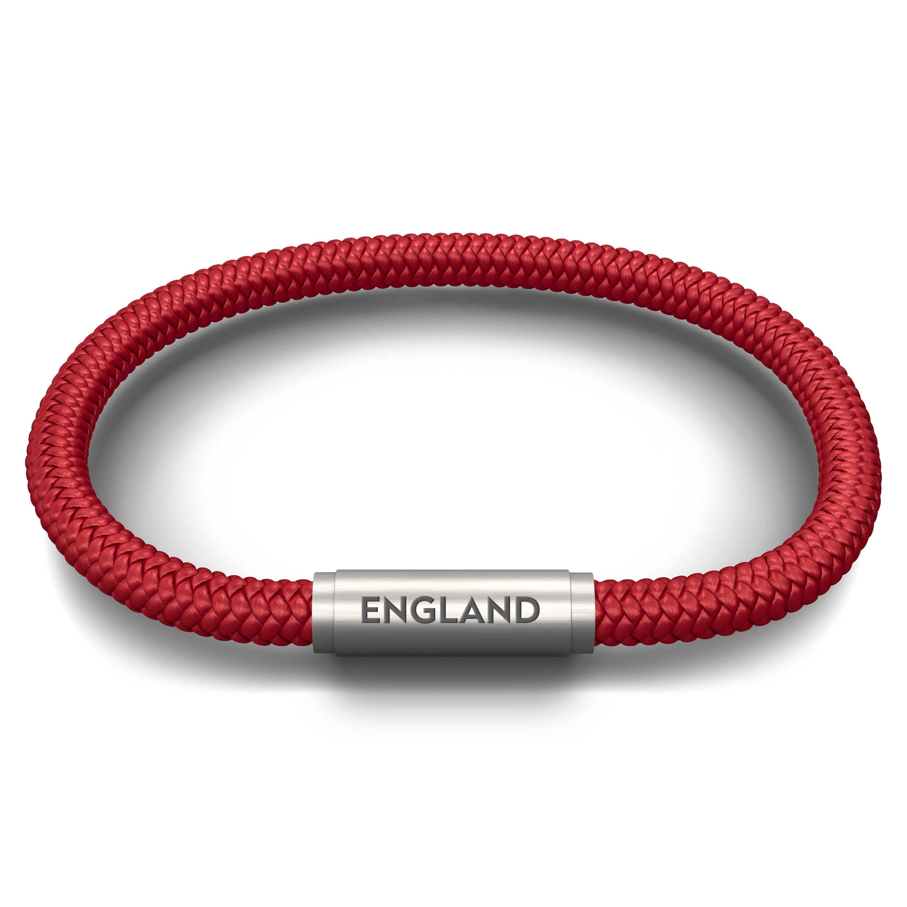 England Women's Red Football NOTCH Bracelet - Image 2