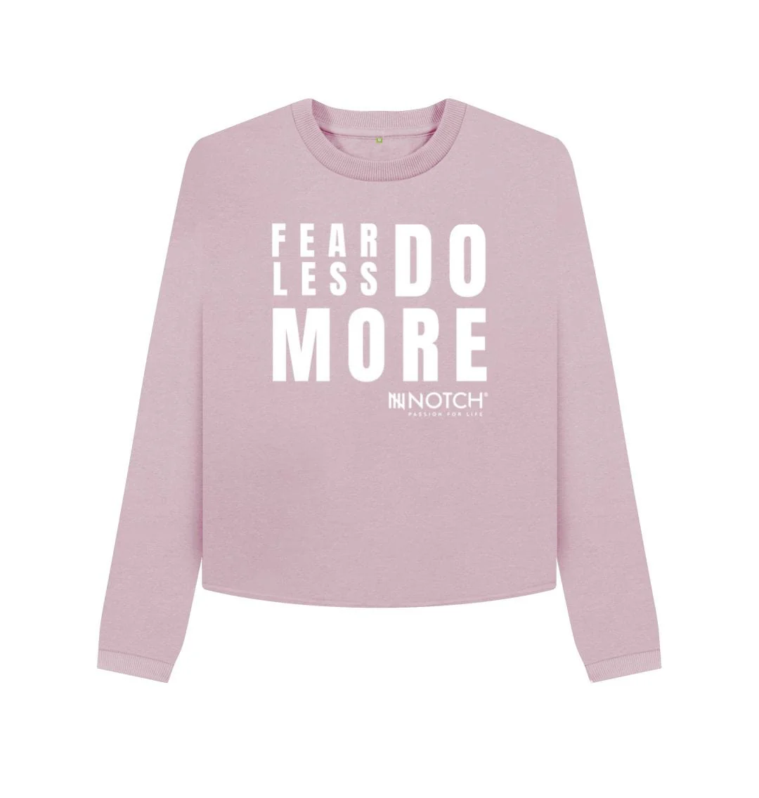 Fear Less Do More Boxy Jumper - Image 5