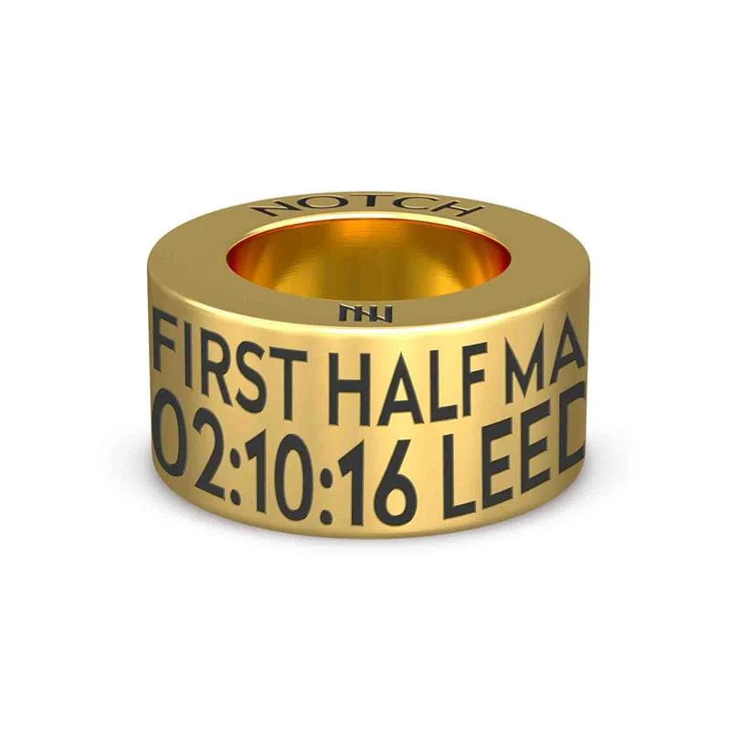 First Half Marathon NOTCH Charm