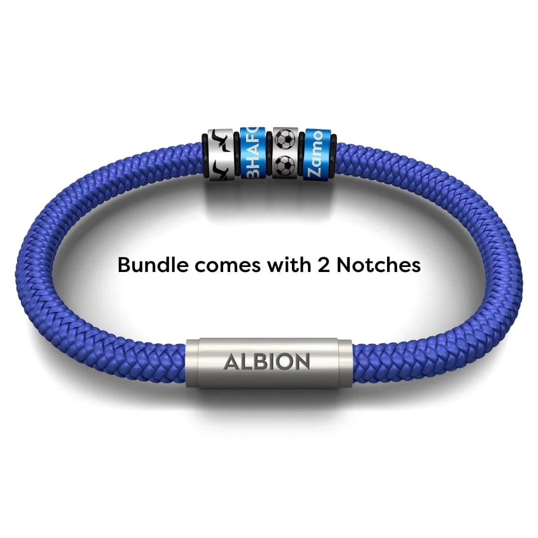 CREATE A FOOTBALL CLUB BRACELET PLUS TWO NOTCH CHARMS - Image 2