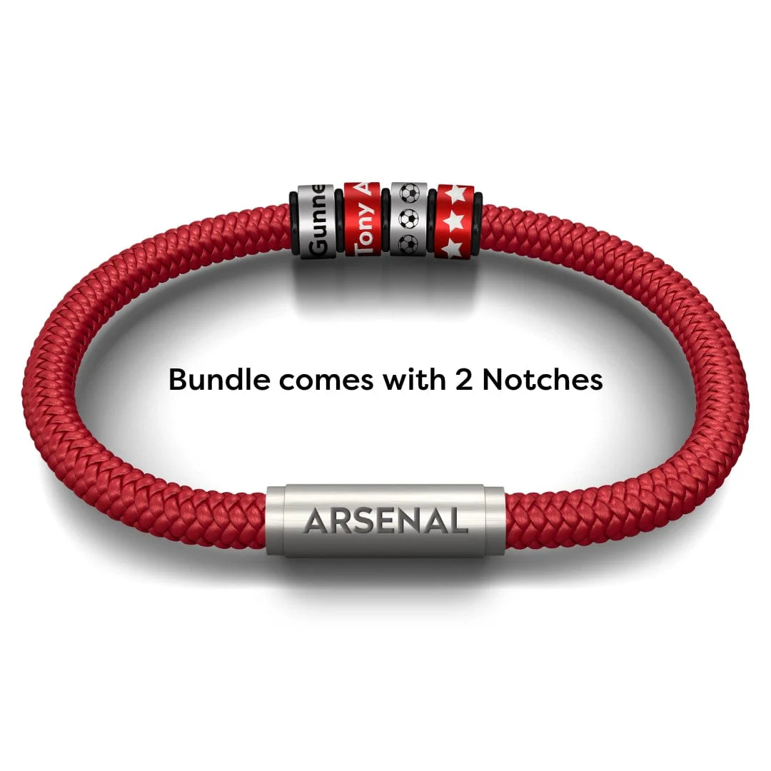 CREATE A FOOTBALL CLUB BRACELET PLUS TWO NOTCH CHARMS - Image 3