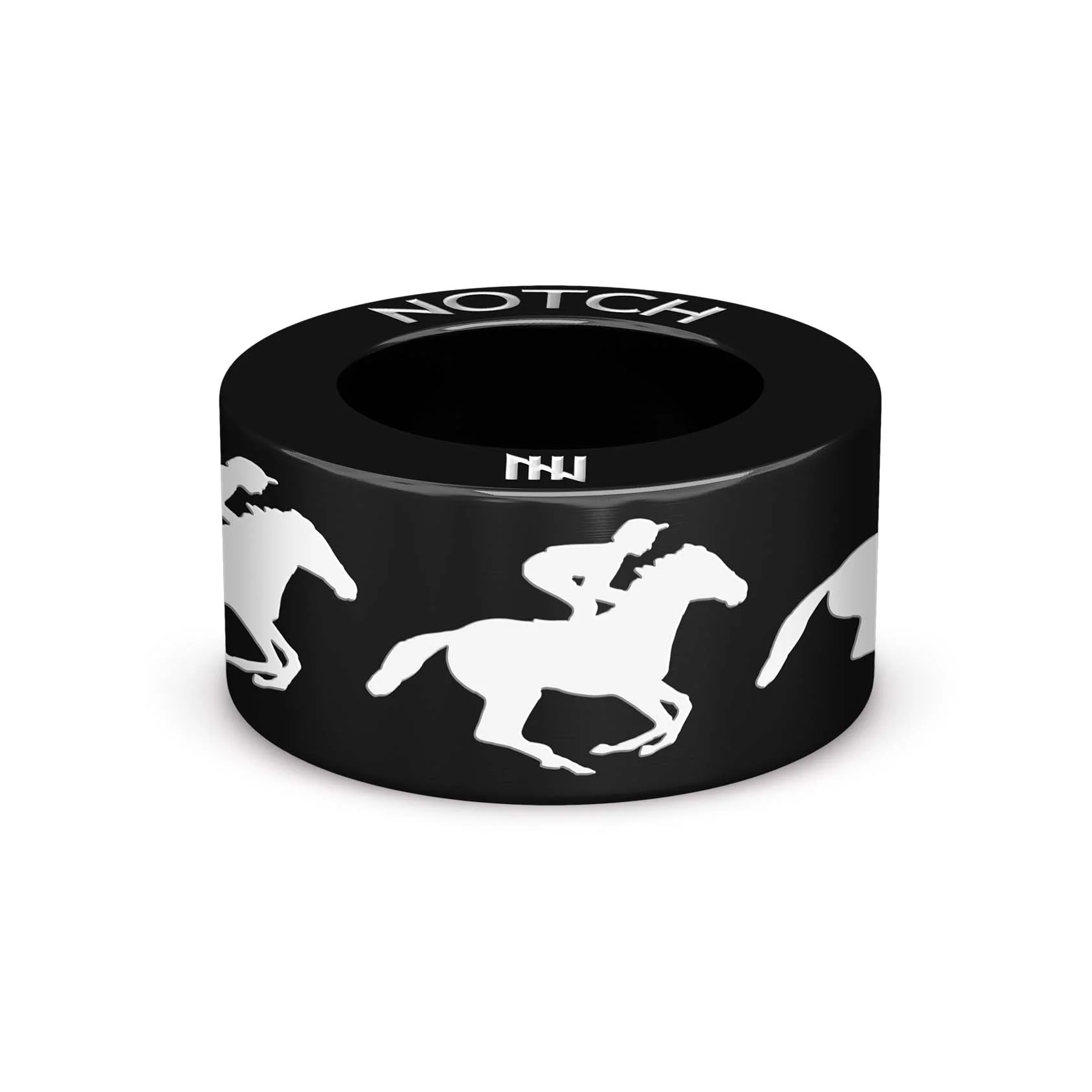 Horse & Jockey (Flat) NOTCH Charm