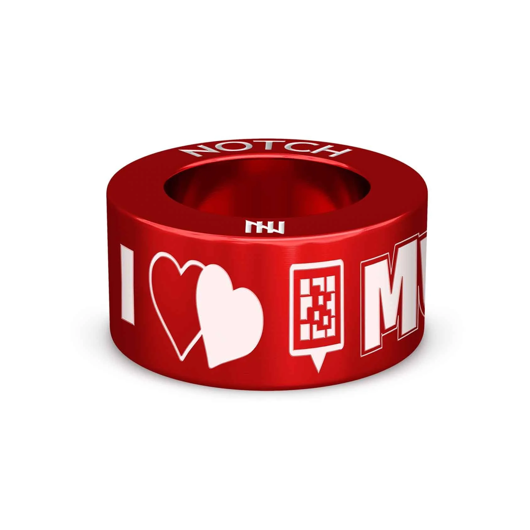 I (heart) Munzee NOTCH Charm