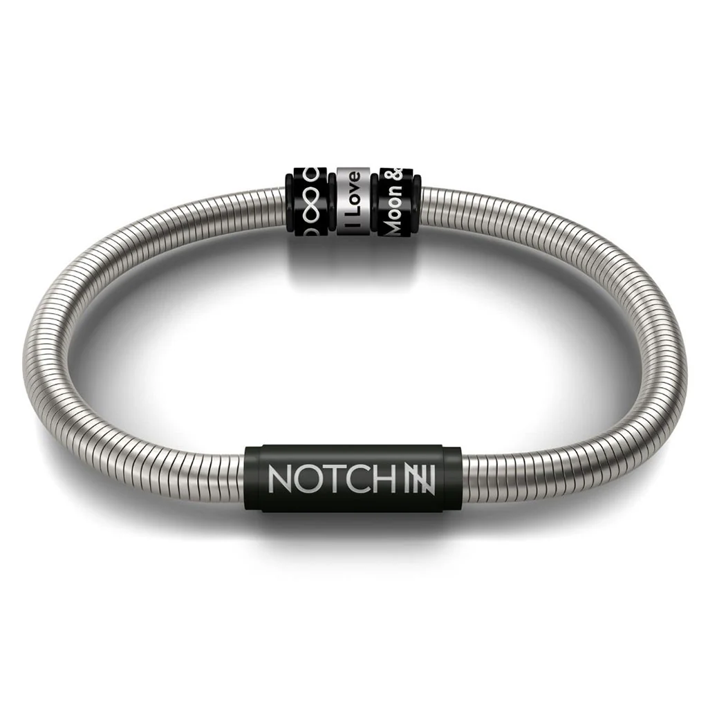 Infinity Signature Bracelet with Black Clasp - Image 4