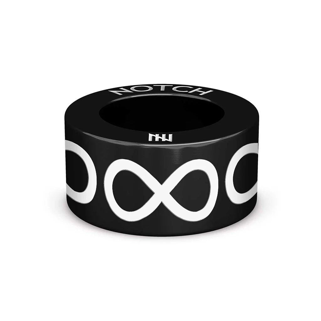 Infinity Signature Bracelet with Black Clasp - Image 5