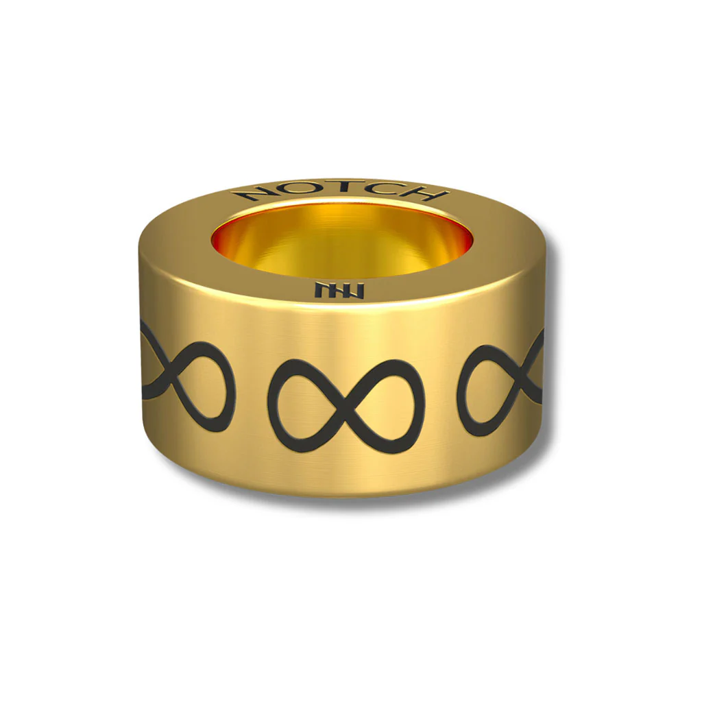 Infinity Signature Bracelet with Brass Clasp - Image 7