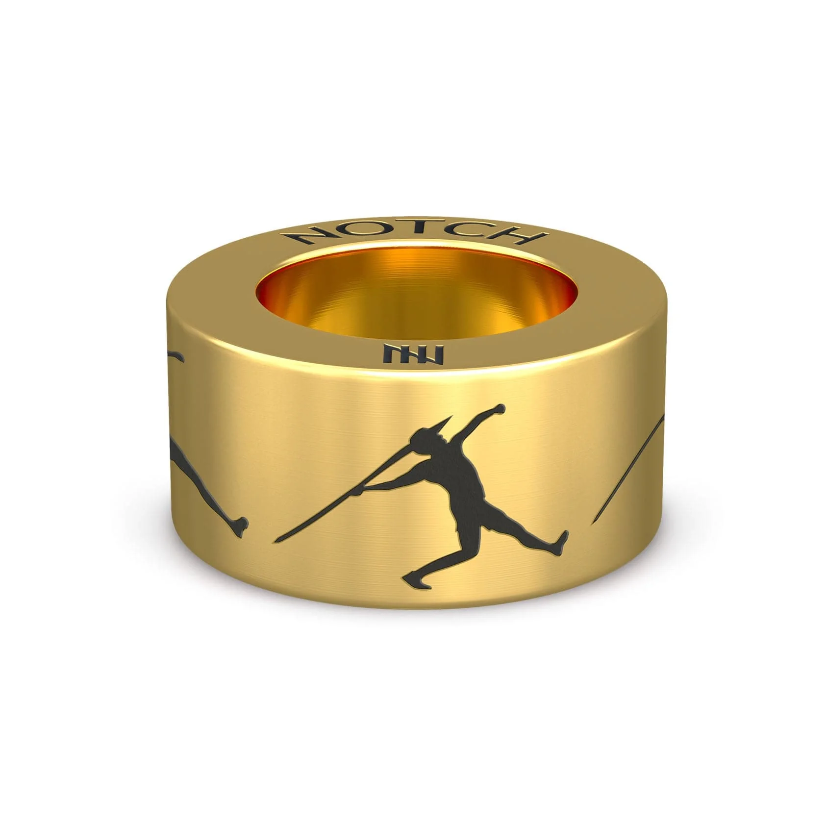 Javelin Thrower Male NOTCH Charm