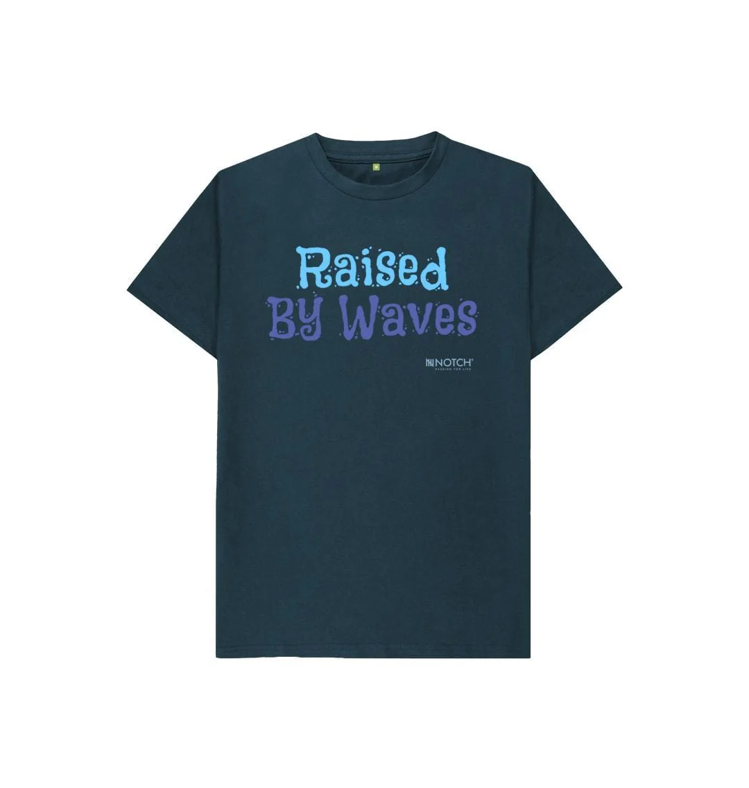 Kid's Raised By Waves T-Shirt - Image 3