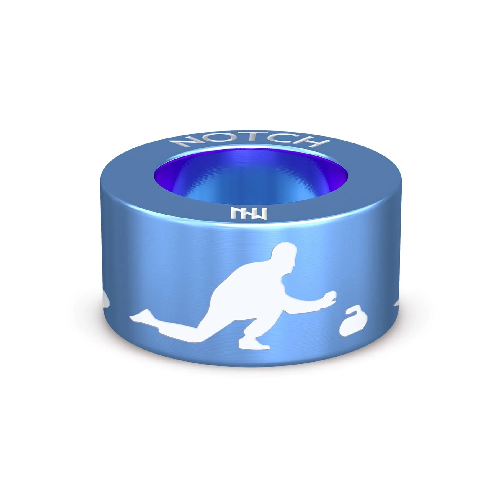 Curling Male NOTCH Charm