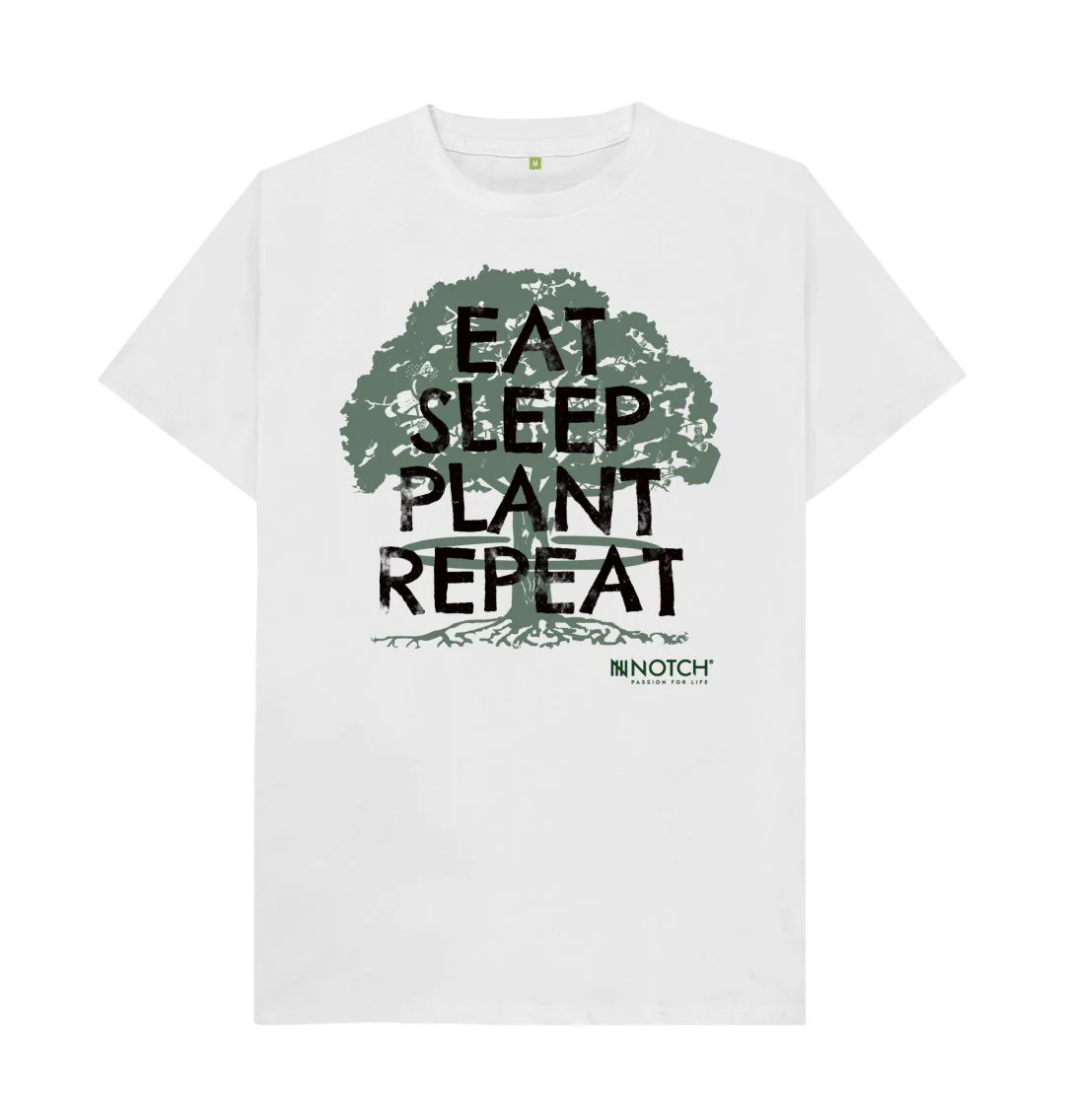 Men's Eat Sleep Plant Repeat T-Shirt - Image 2