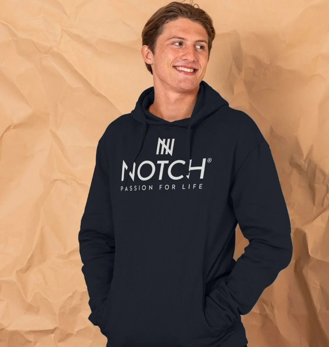 Men's Notch Logo Hoodie - Image 3