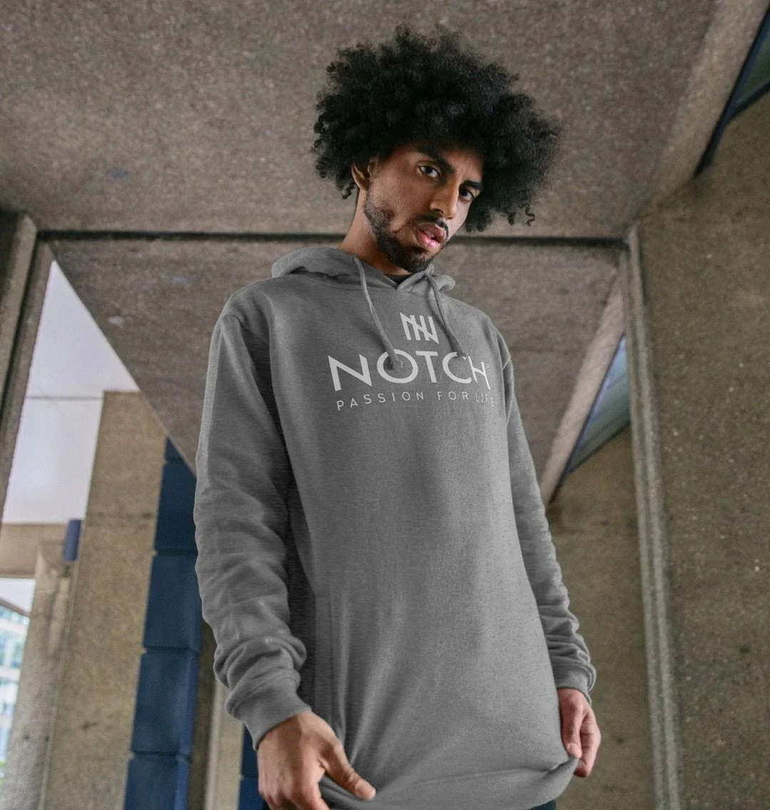 Men's Notch Logo Hoodie - Image 4
