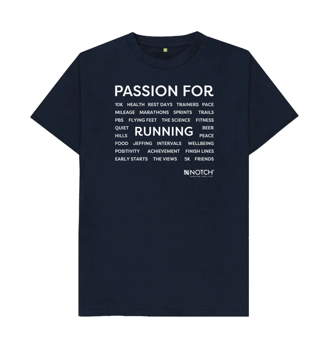 Men's Passion For Running T-Shirt - Image 12