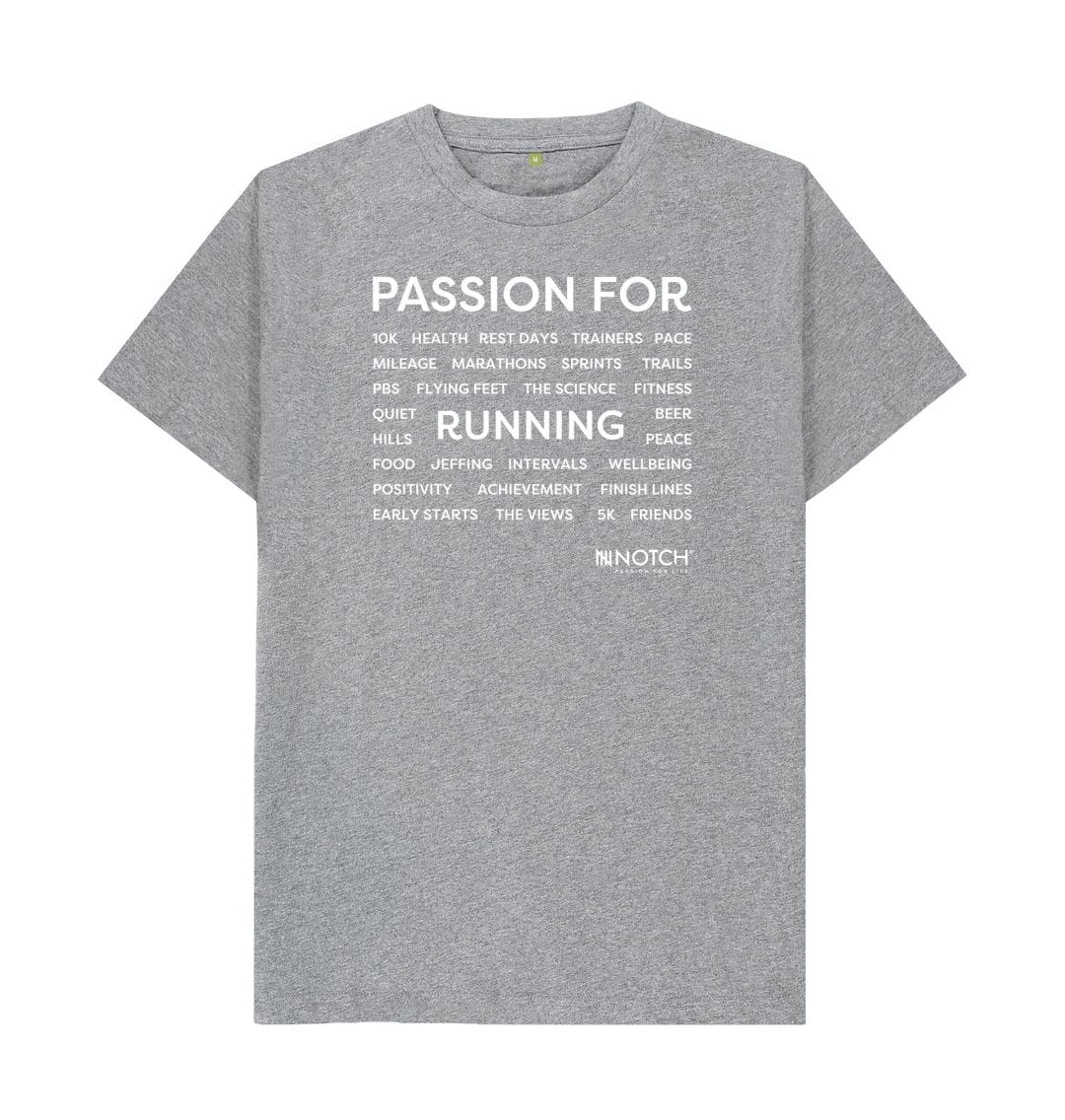 Men's Passion For Running T-Shirt - Image 3
