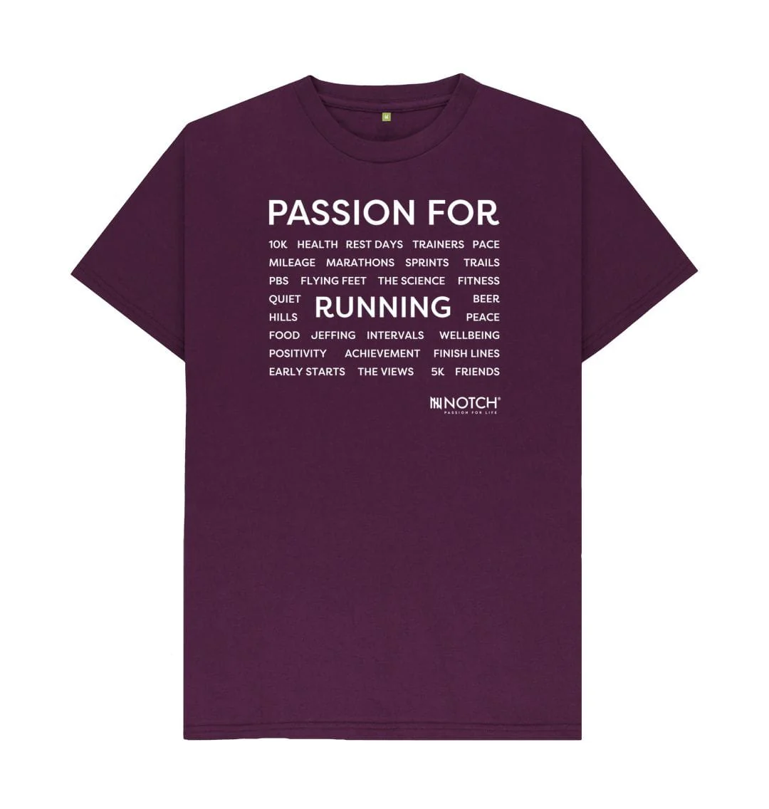 Men's Passion For Running T-Shirt - Image 6