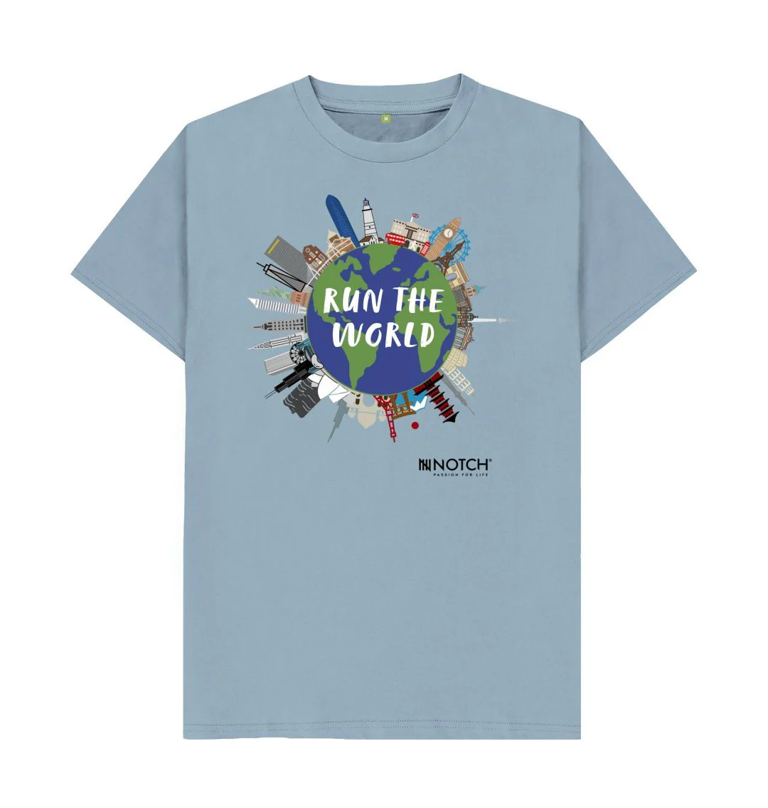 Men's Run The World T-Shirt - Image 12
