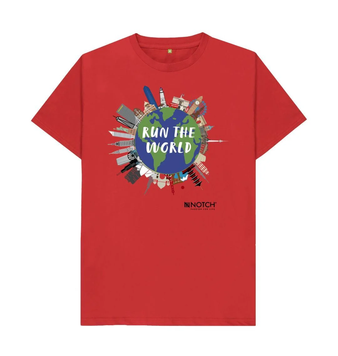 Men's Run The World T-Shirt - Image 4