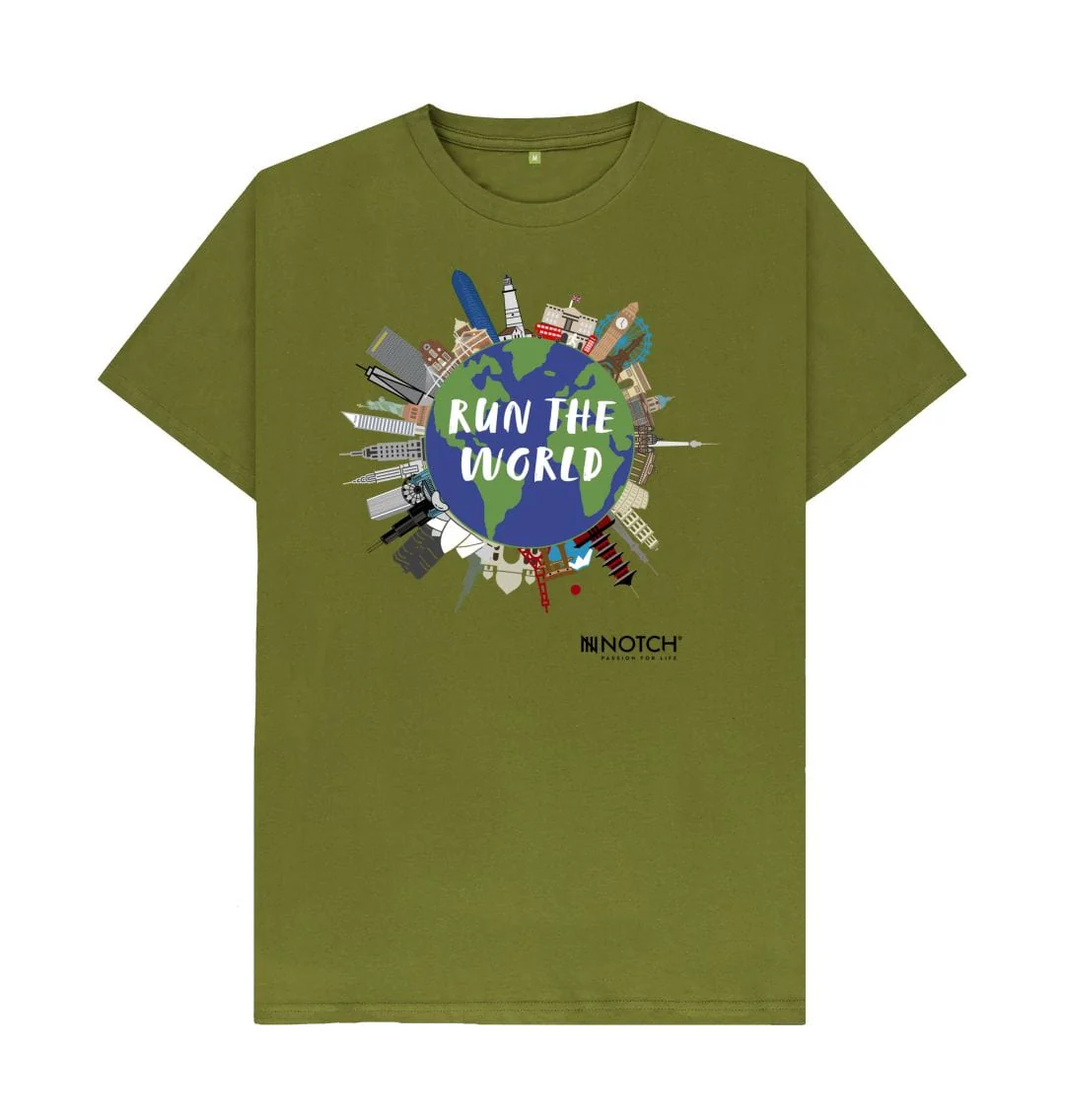 Men's Run The World T-Shirt - Image 7