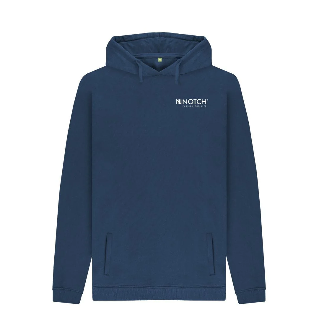 Men's Small Logo Notch Hoodie - Image 2