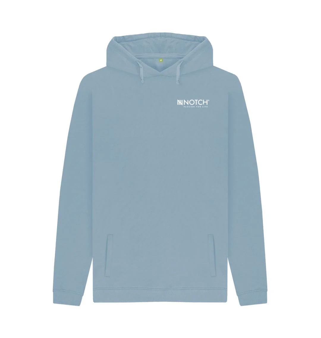 Men's Small Logo Notch Hoodie - Image 3