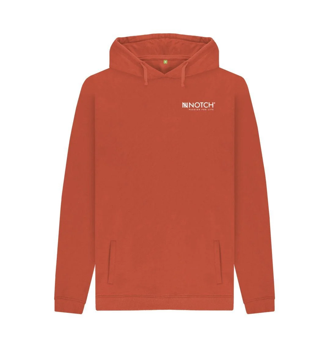 Men's Small Logo Notch Hoodie - Image 4