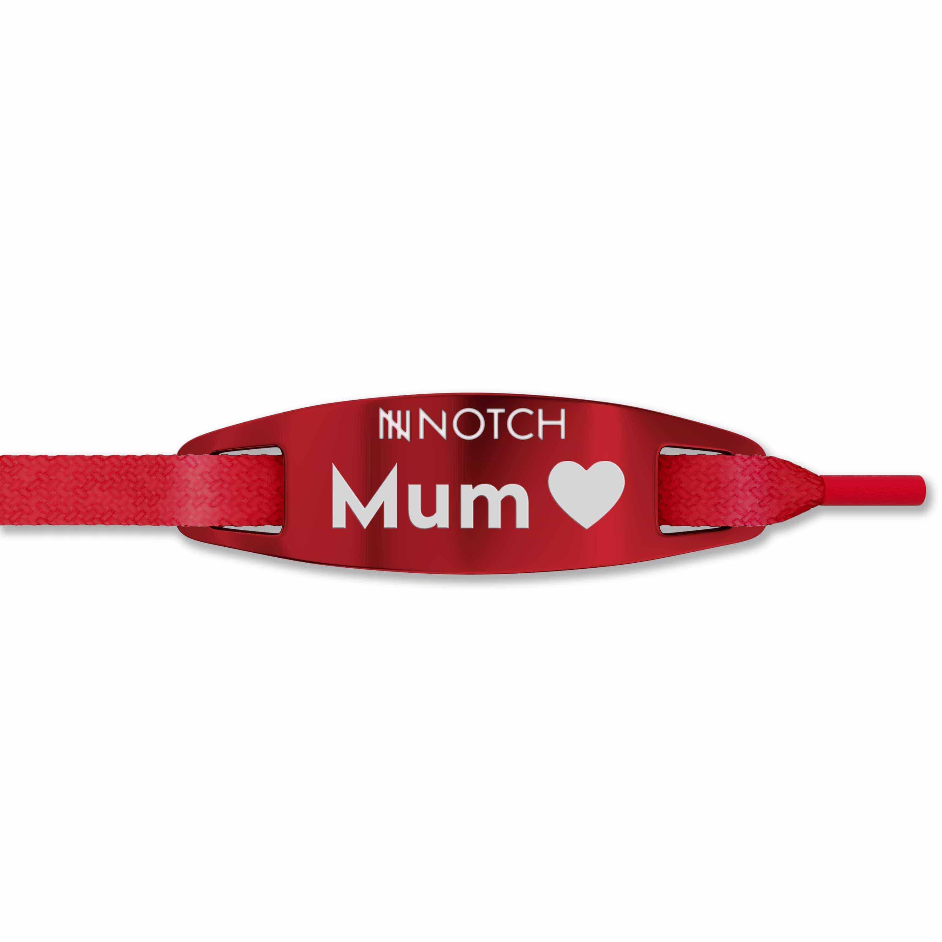Mum (heart) NOTCH Lace Tag