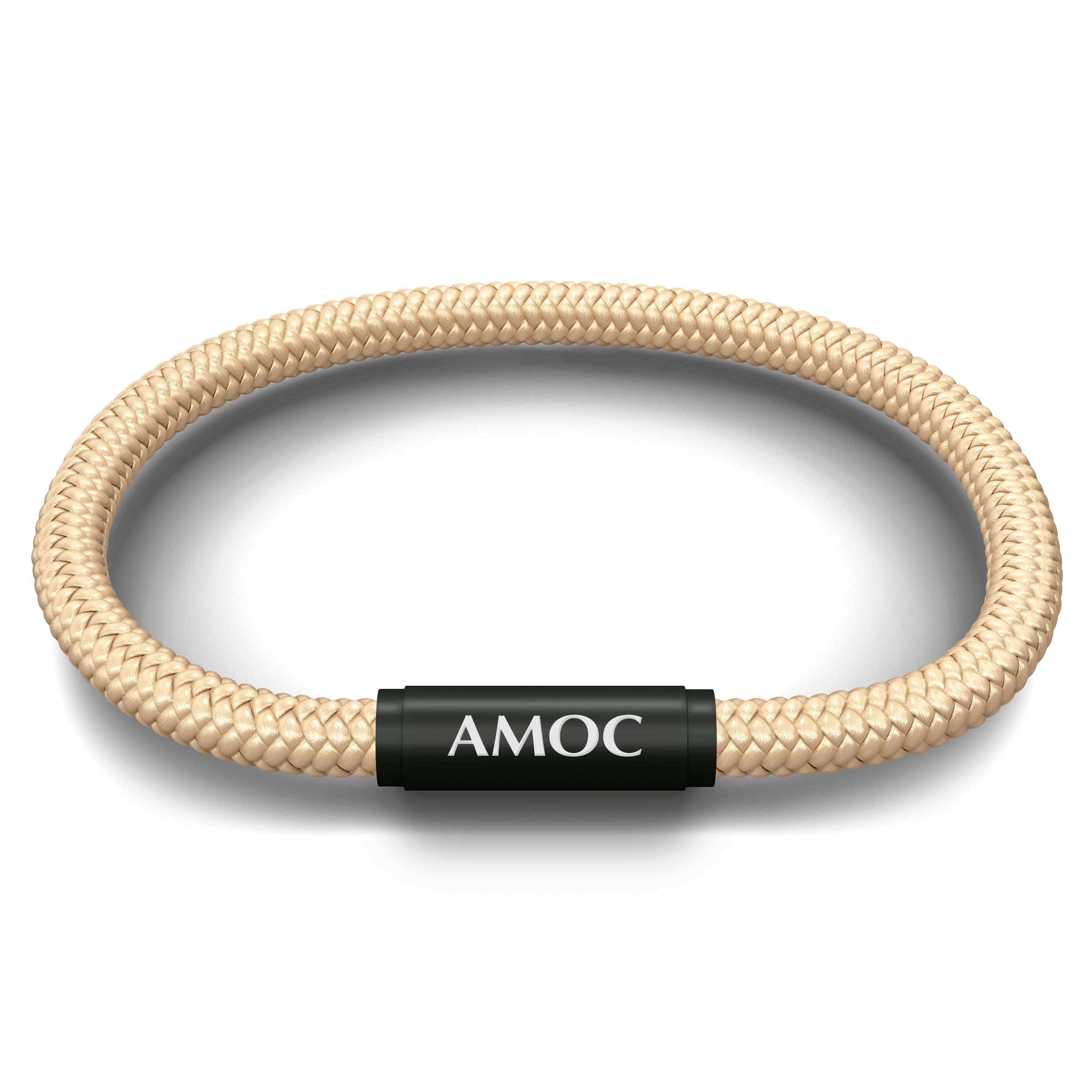 OCEANYARN AMOC NOTCH BRACELET (SAND) - Image 2