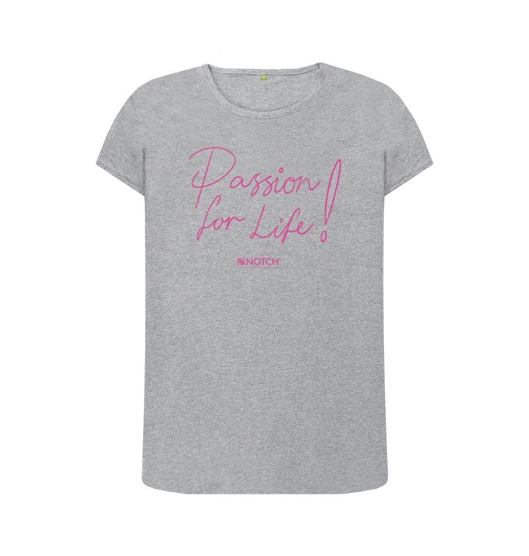 Women's Pink Passion for Life T-Shirt - Image 4