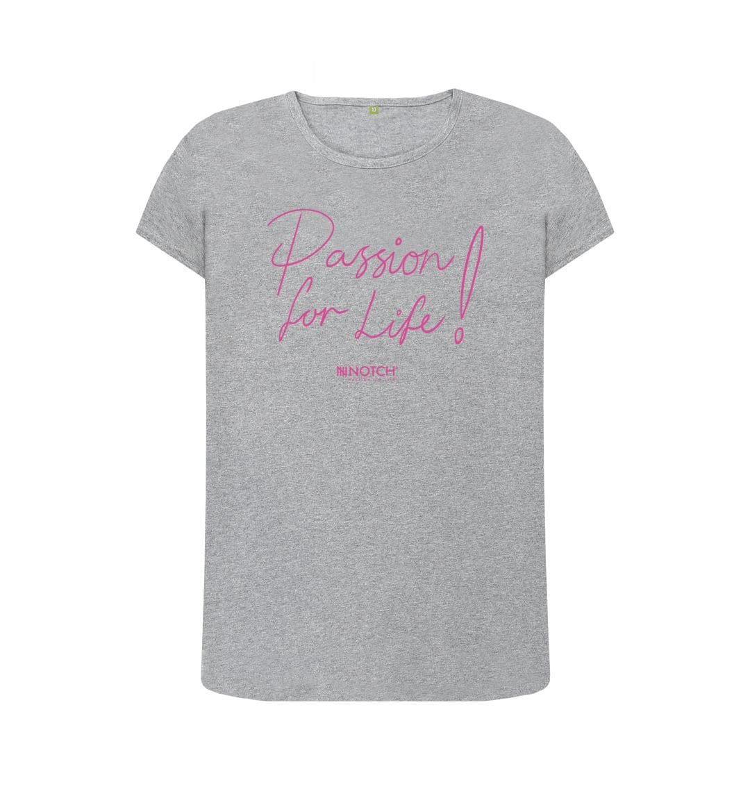 Women's Pink Passion for Life T-Shirt - Image 7