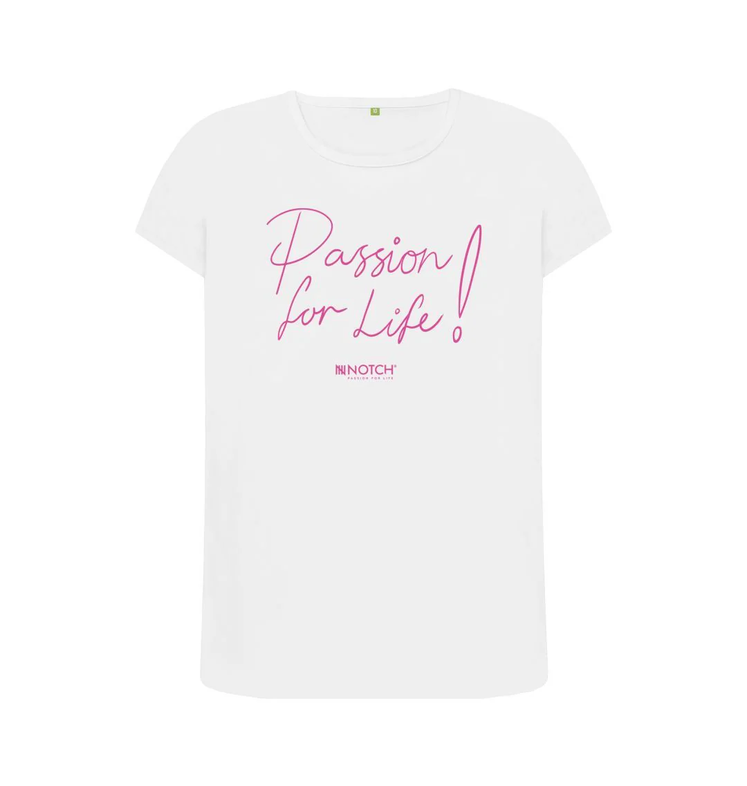 Women's Pink Passion for Life T-Shirt - Image 9