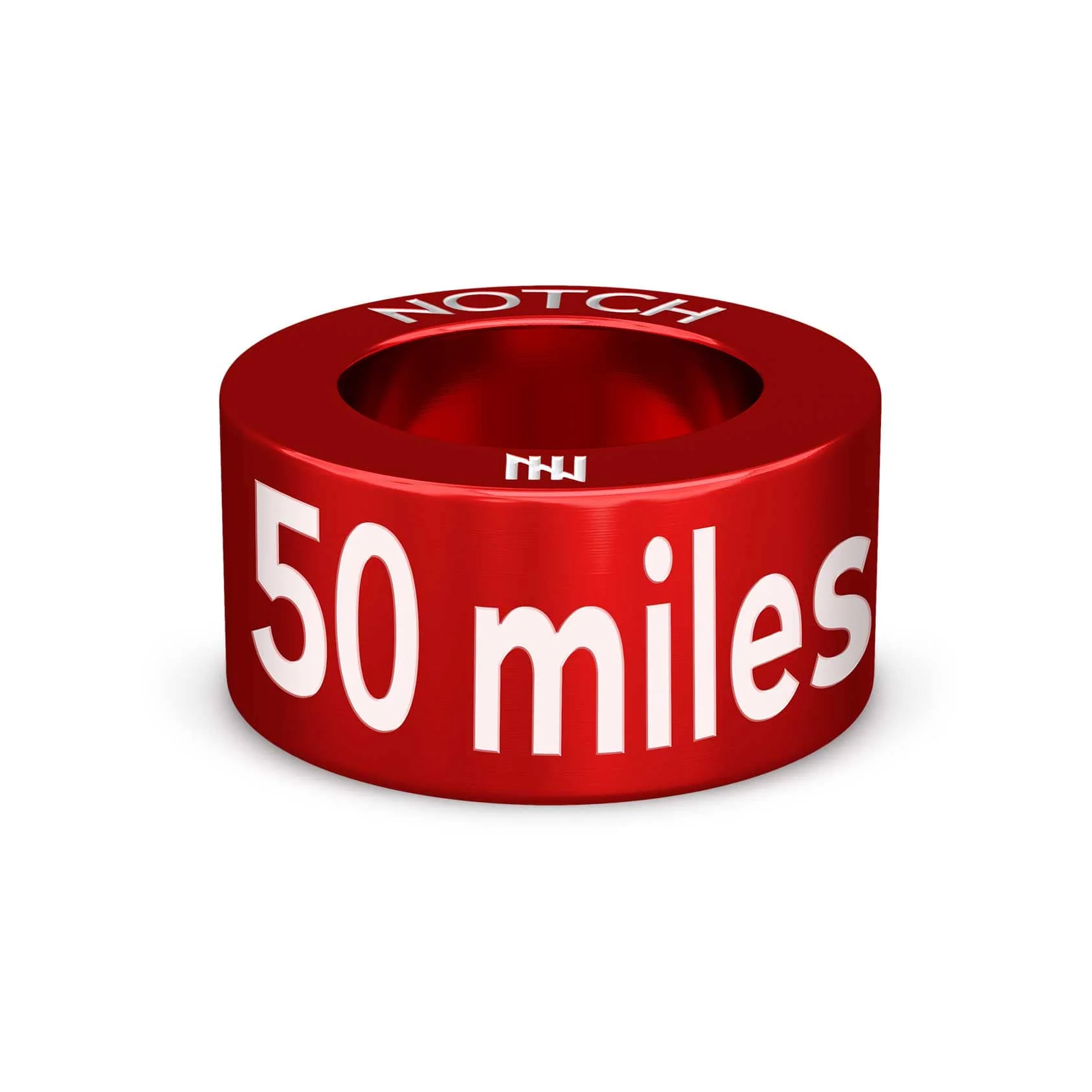 She Runs Distance Milestones NOTCH Charm