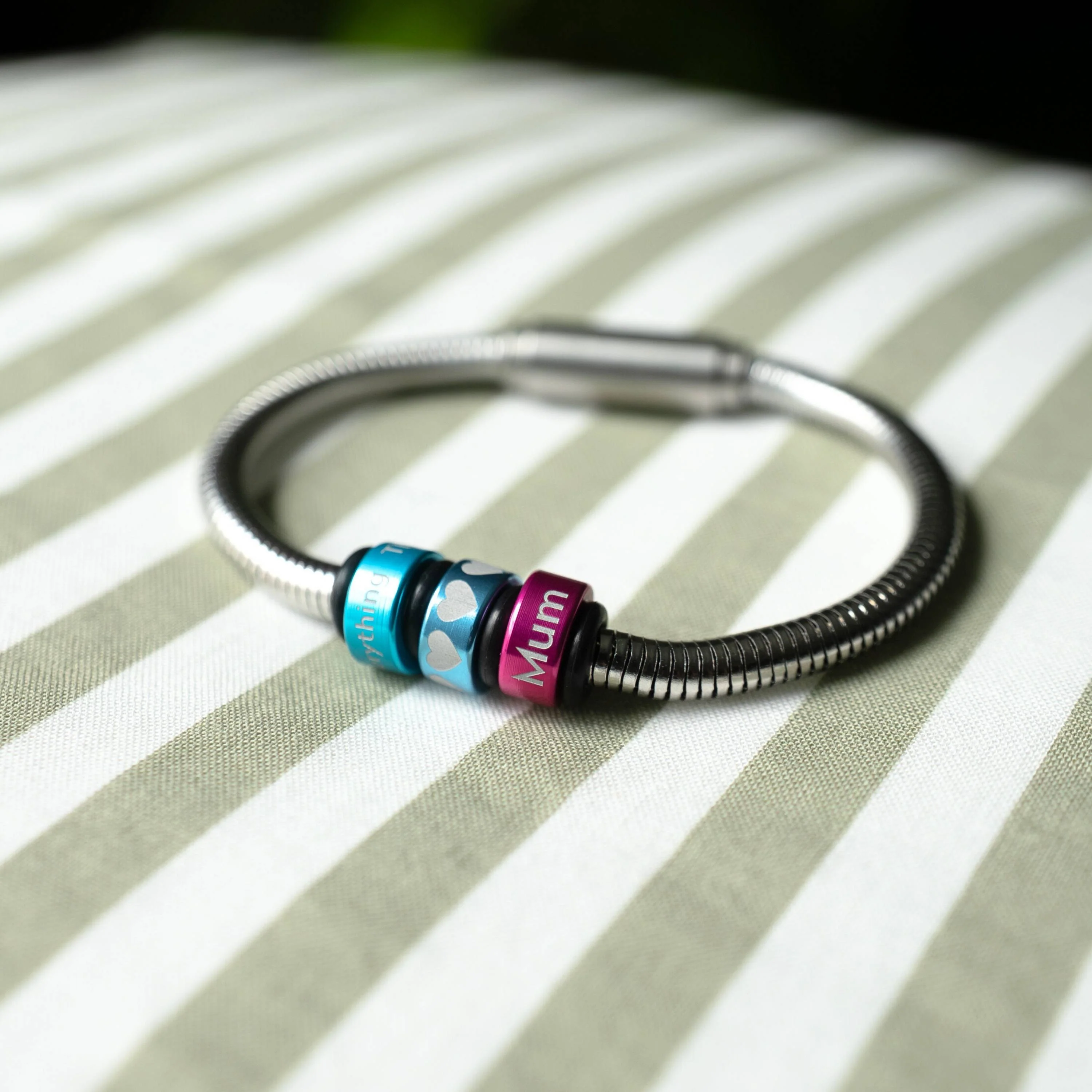 Signature NOTCH Bracelet with Stainless Steel Clasp - Image 3