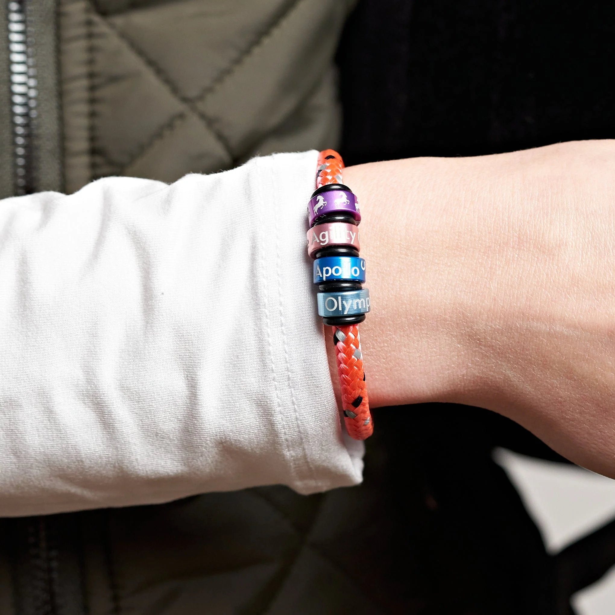 Special Edition Carbon Black Cord NOTCH Bracelet - Image 6