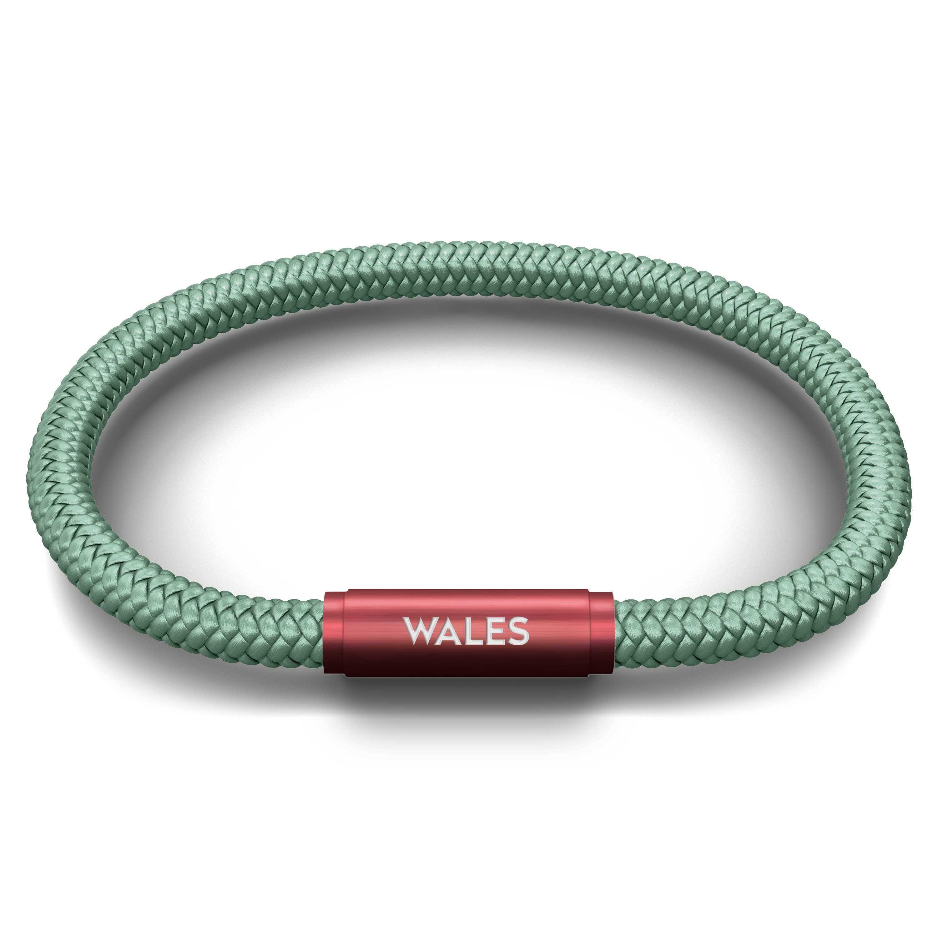 Wales Women's Green Football NOTCH Bracelet - Image 2