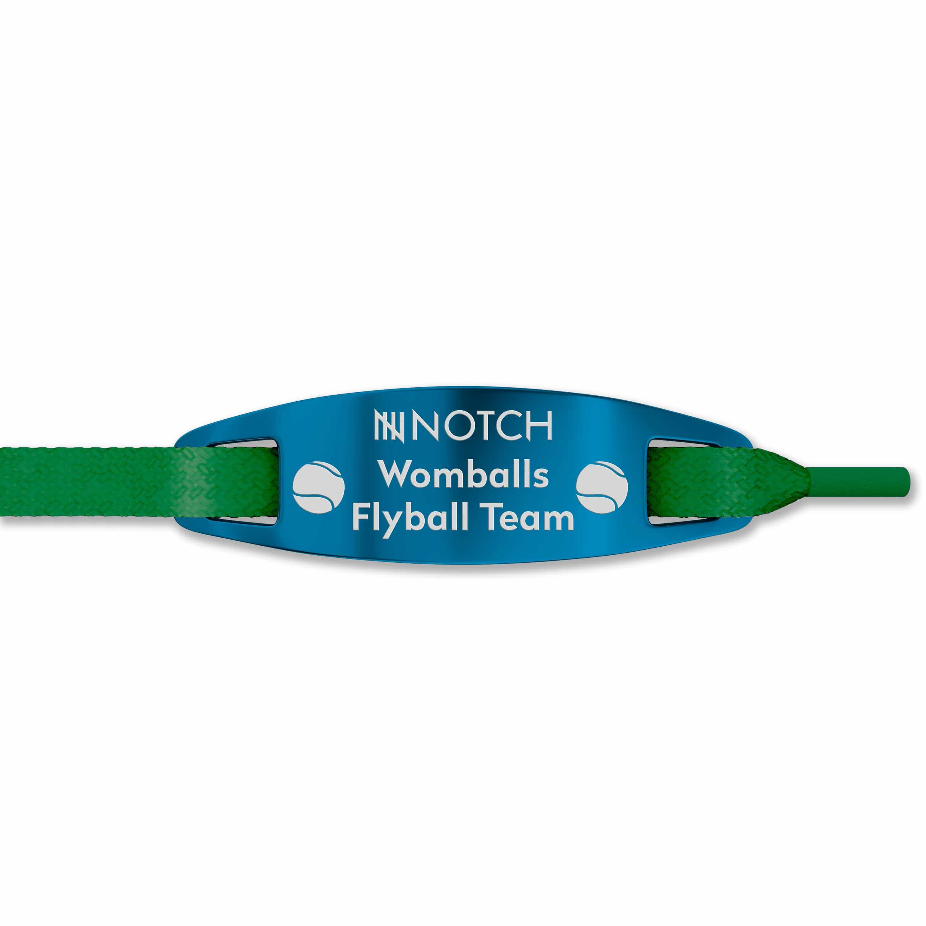 Womballs Fyball Team NOTCH Lace Tag