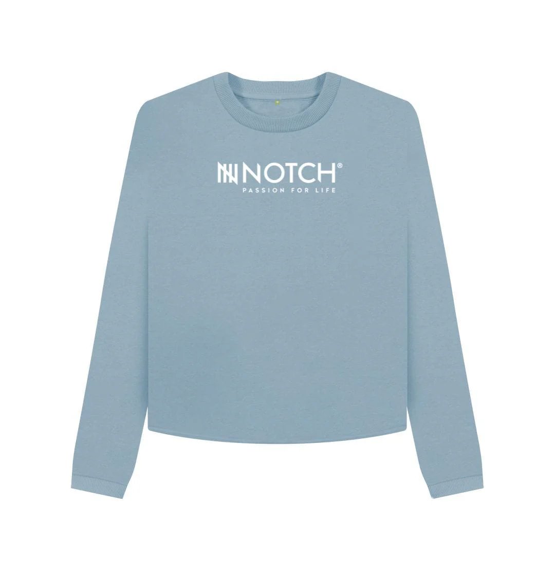 Women's Boxy Notch Jumper - Image 5