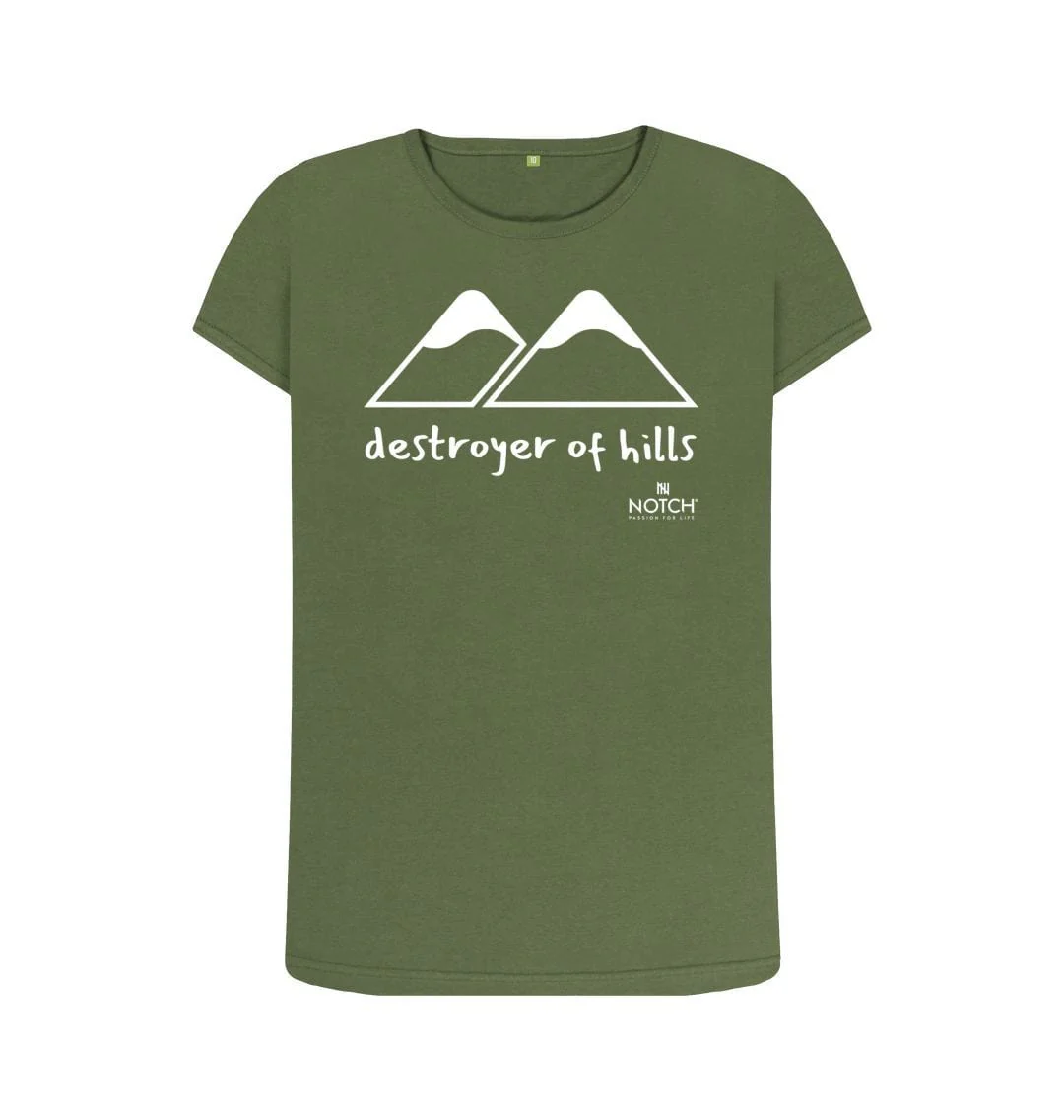 Women's Destroyer of Hills T-Shirt - Image 4