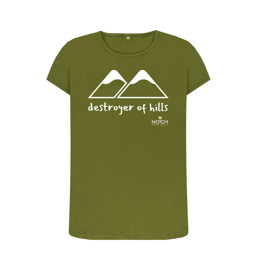 Women's Destroyer of Hills T-Shirt - Image 9