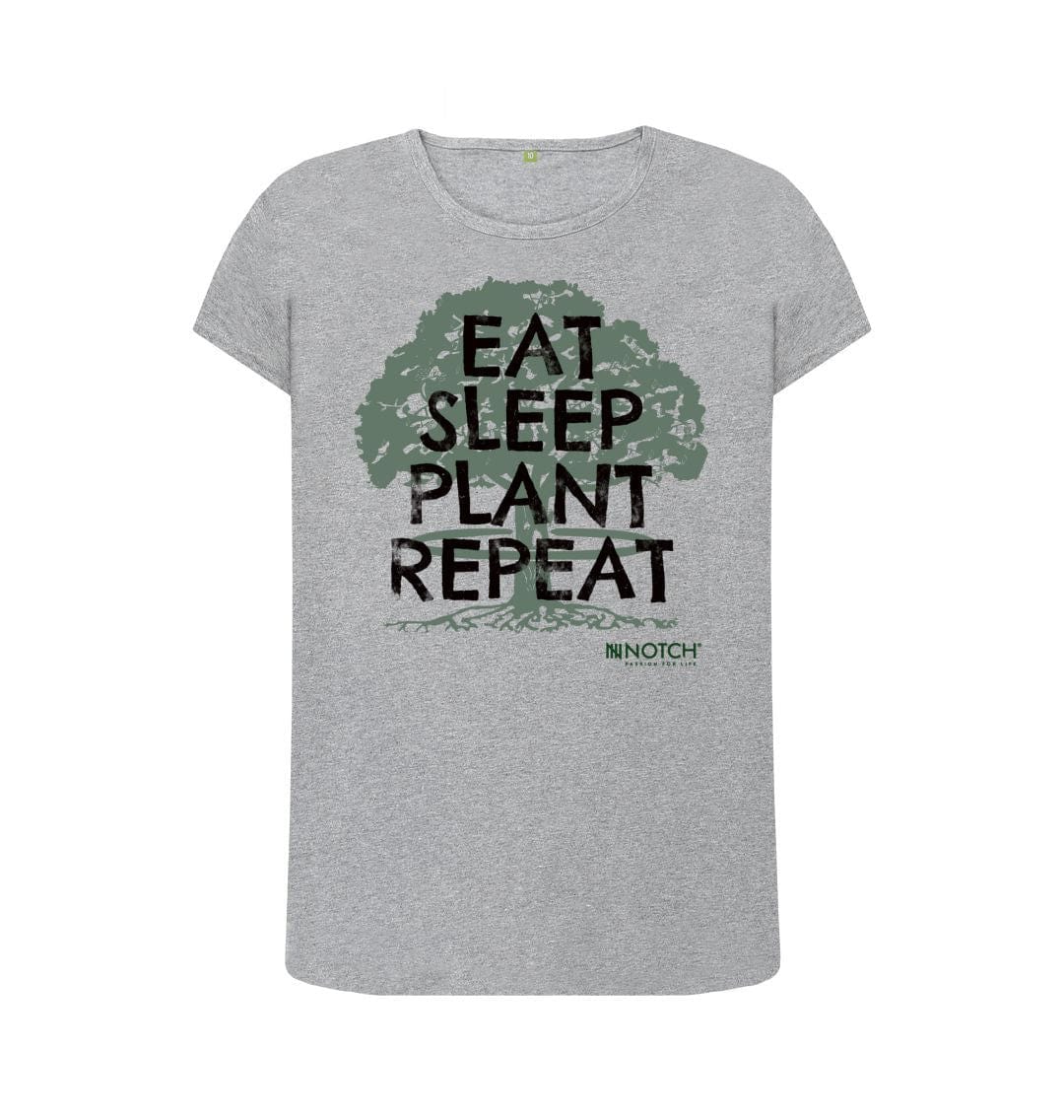 Women's Eat Sleep Plant Repeat T-Shirt - Image 5