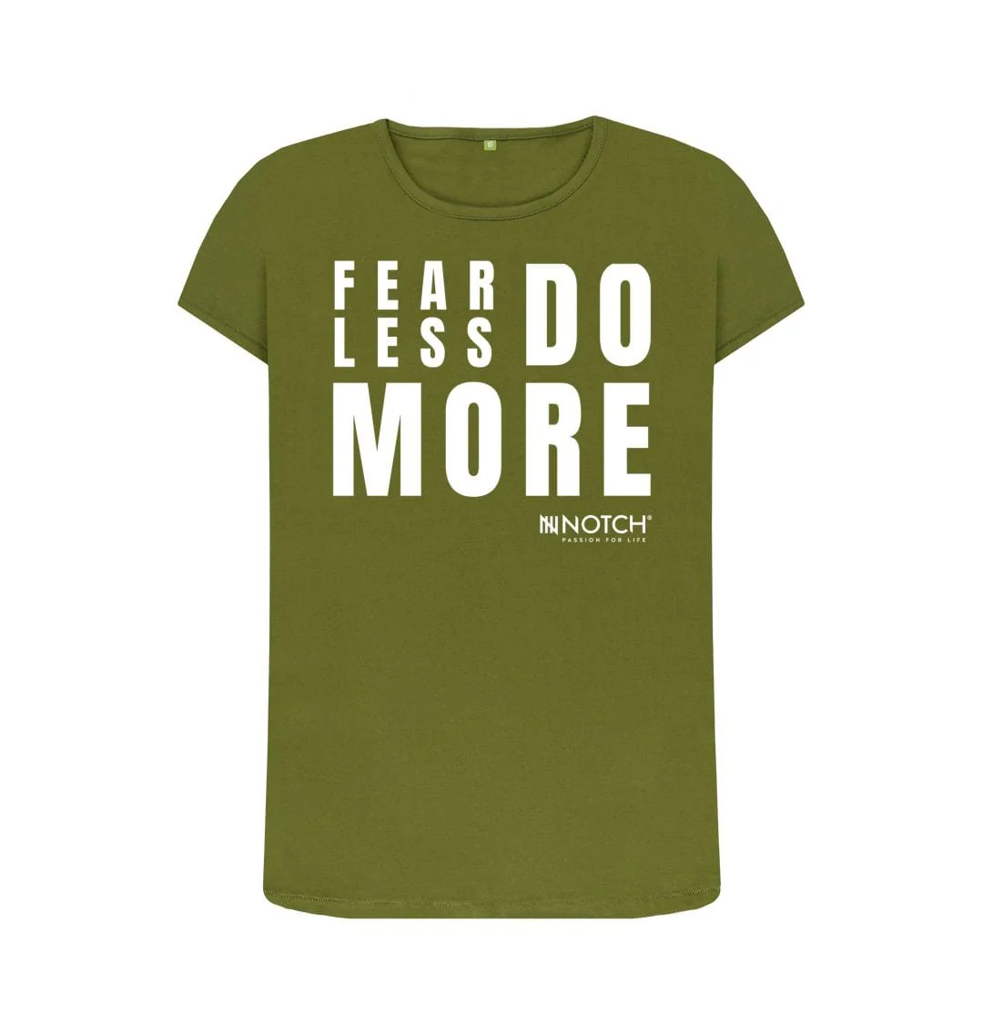 Women's Fear Less Do More Notch T-Shirt - Image 5