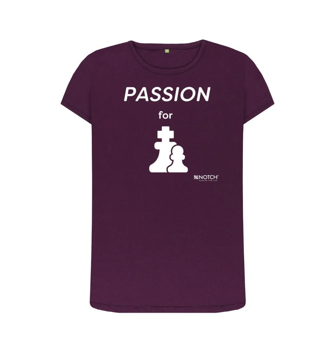 Women's Passion For Chess T-Shirt - Image 4
