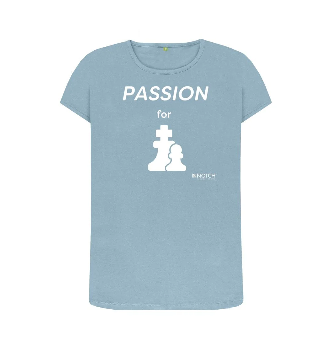 Women's Passion For Chess T-Shirt - Image 5